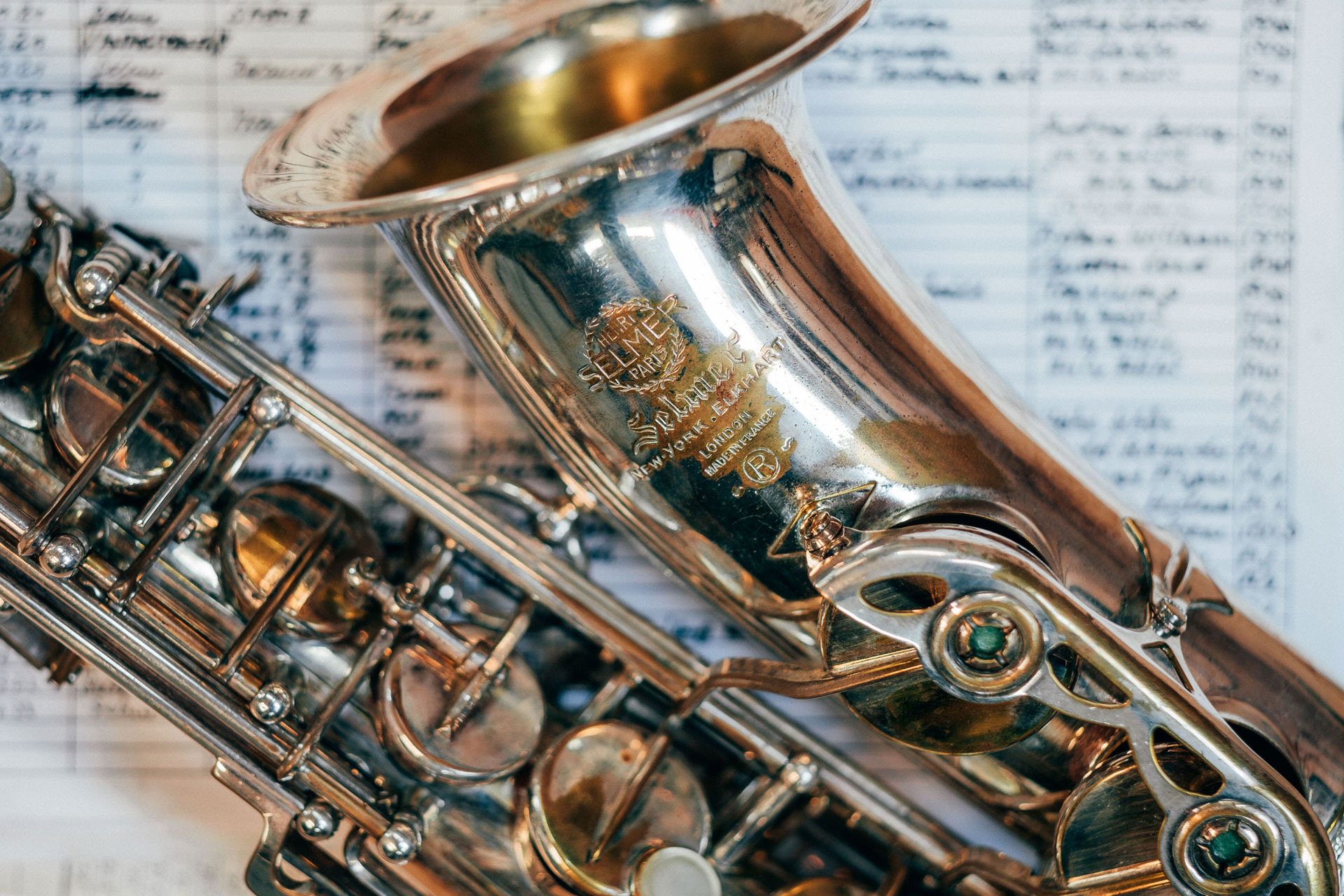 Serial Numbers Legendary Saxophones