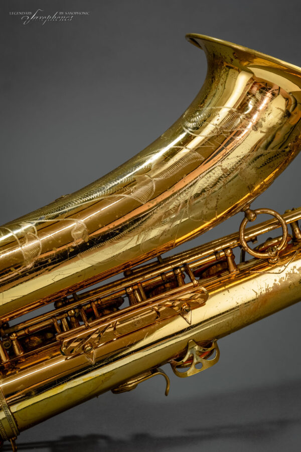 SELMER Paris Tenor Saxophone Mark VI lacquer lackiert engraving Gravur Hoch F# high F# 1964