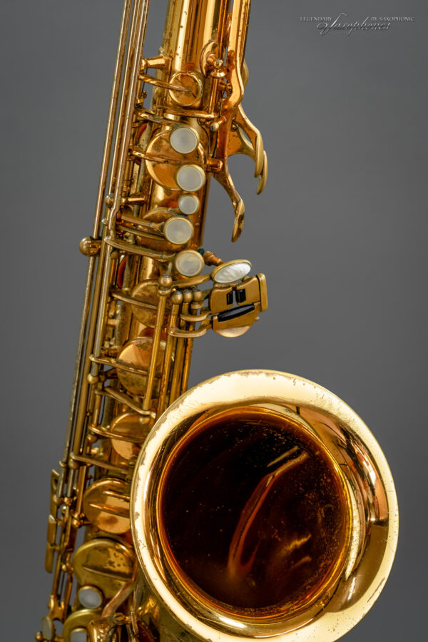 SELMER Paris Tenor Saxophone Mark VI lacquer lackiert engraving Gravur Hoch F# high F# 1964 Becher bell