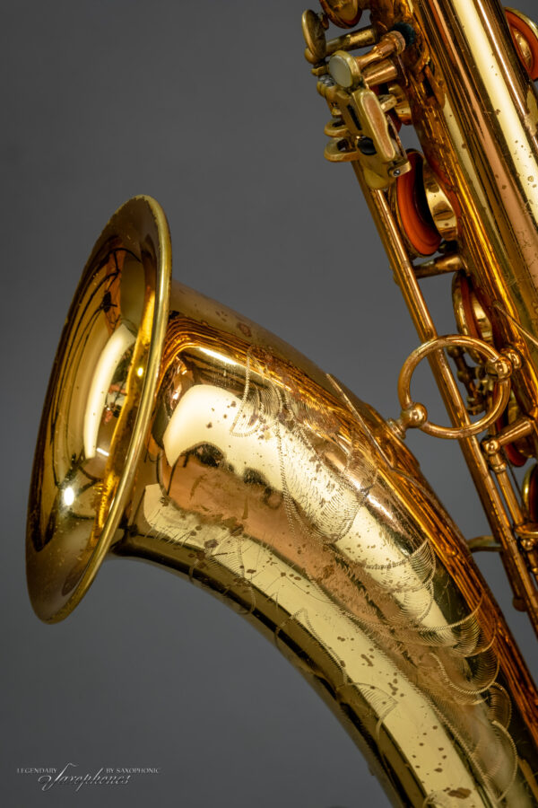 SELMER Paris Tenor Saxophone Mark VI lacquer lackiert engraving Gravur Hoch F# high F# 1964 Becher bell