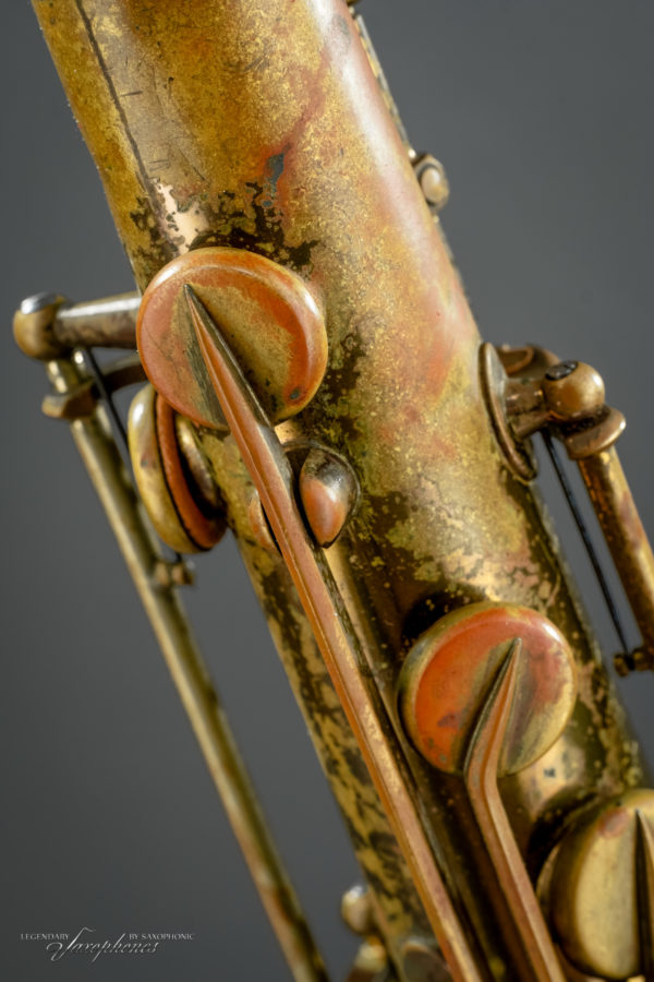 SELMER Mark VI Tenor Saxophone 1965 player's horn US version 124xxx detail