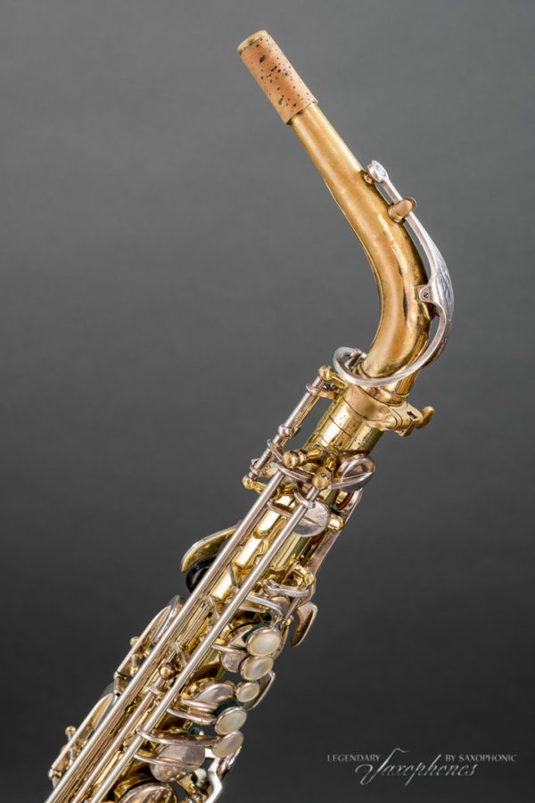 SELMER Mark VI Alto Saxophone 1975 Hoch-F# high F# bicolor 237xxx S-Bogen neck