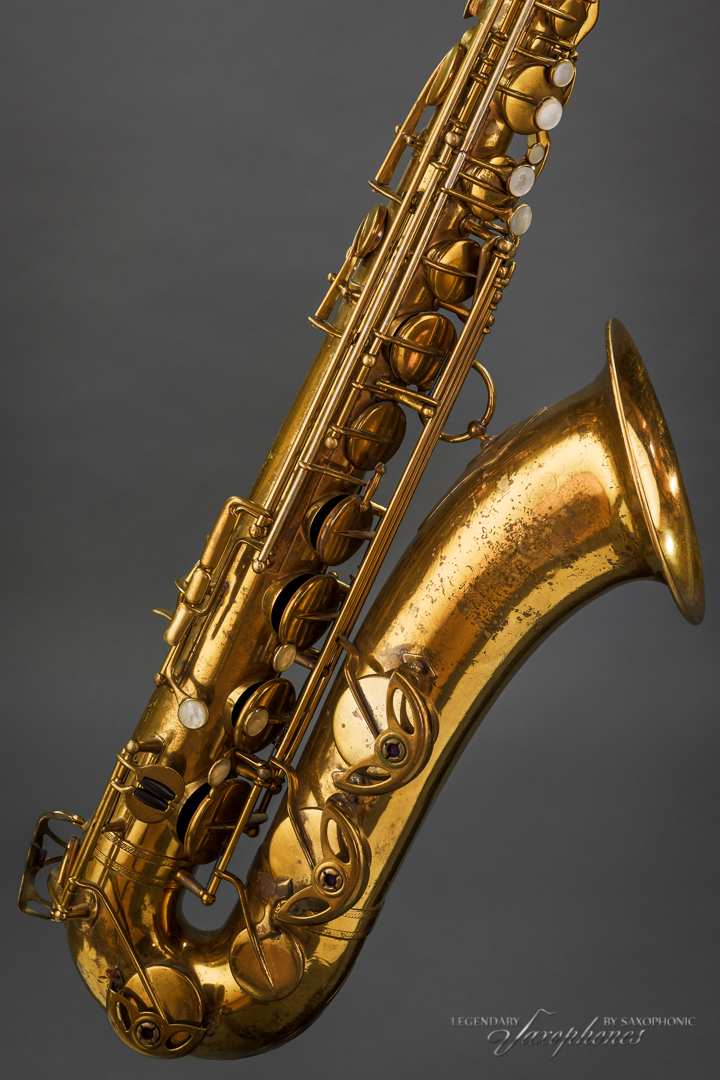 1937 SELMER Balanced Action Tenor Saxophone with gold plated neck 23xxx