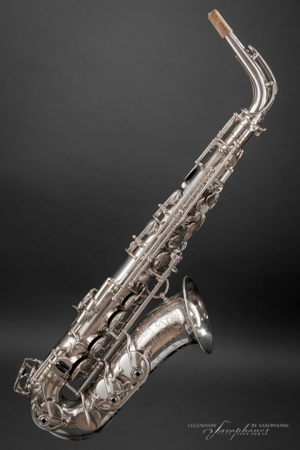 SELMER Balanced Action BA Alto Saxophone 1944 silver-plated versilbert Gravur engraving 31xxx