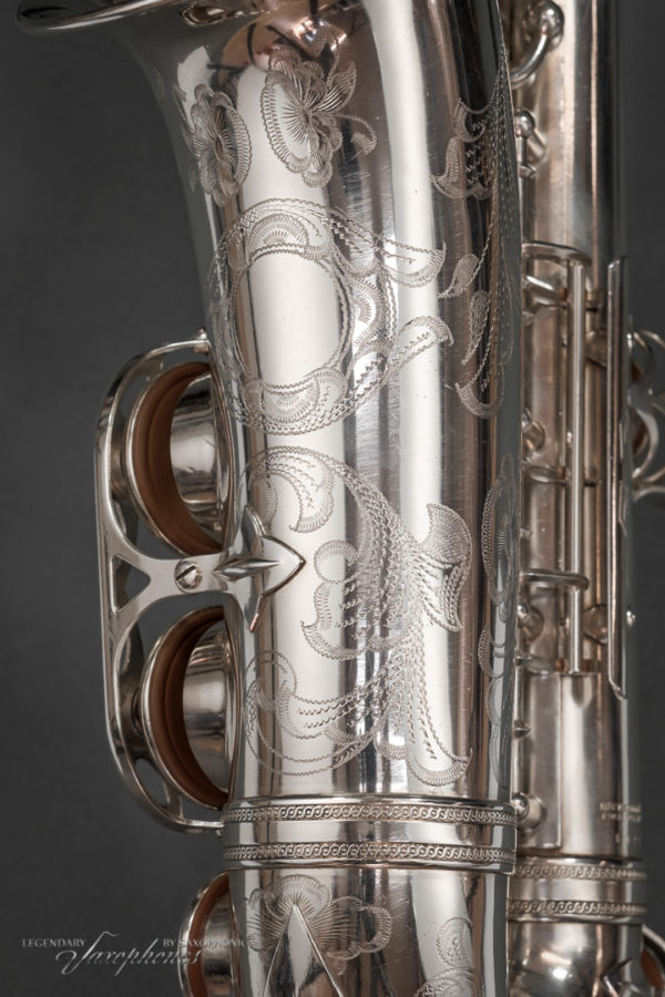 SELMER Balanced Action BA Alto Saxophone 1944 silver-plated versilbert Gravur engraving 31xxx
