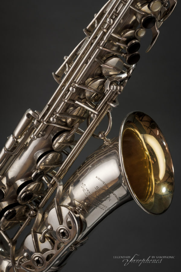 SELMER Balanced Action BA Alto Saxophone 1946 silver-plated versilbert vergoldeter Becher gold-washed bell 32xxx