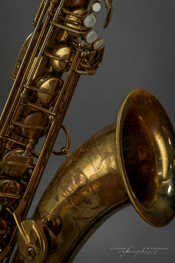 SELMER Mark VI Tenor Saxophone 1956 US version engraving Gravur 68xxx Becher bell