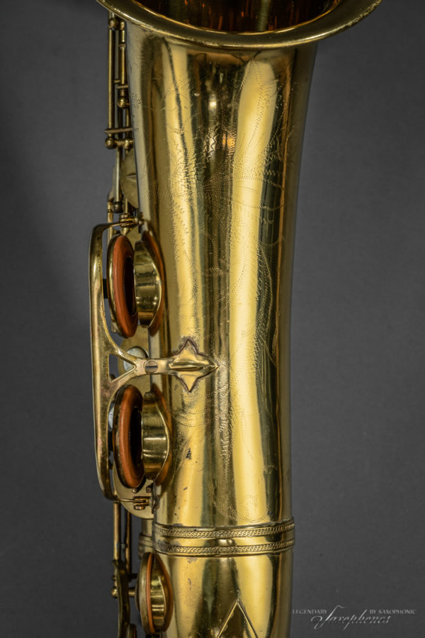 SELMER Mark VI Tenor Saxophone 1957 engraving Gravur US version 72xxx Becher bell