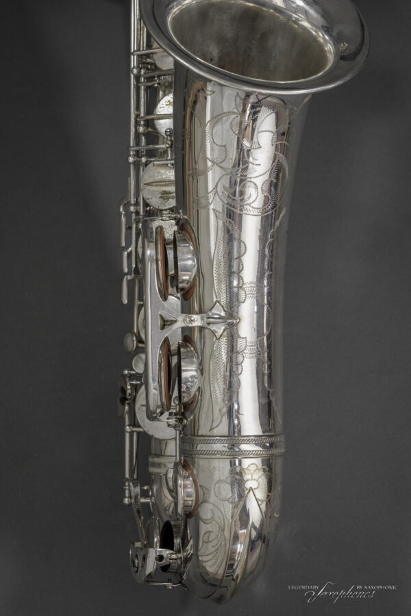 Tenor Saxophone SELMER Paris Mark VI 1958 versilbert silver-plated Gravur engraving 77xxx