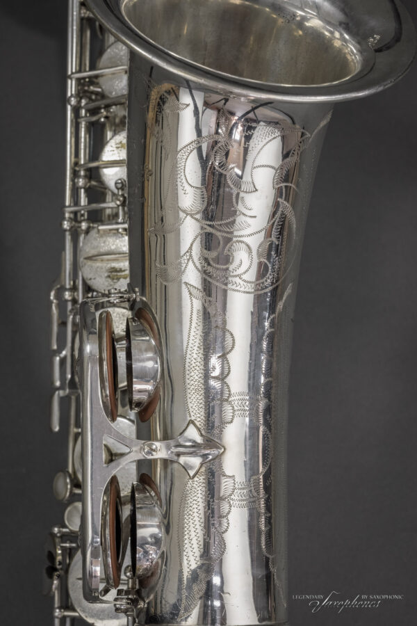 Tenor Saxophone SELMER Paris Mark VI 1958 versilbert silver-plated Gravur engraving 77xxx