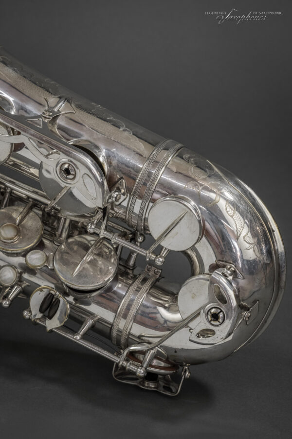 Tenor Saxophone SELMER Paris Mark VI 1958 versilbert silver-plated Gravur engraving 77xxx
