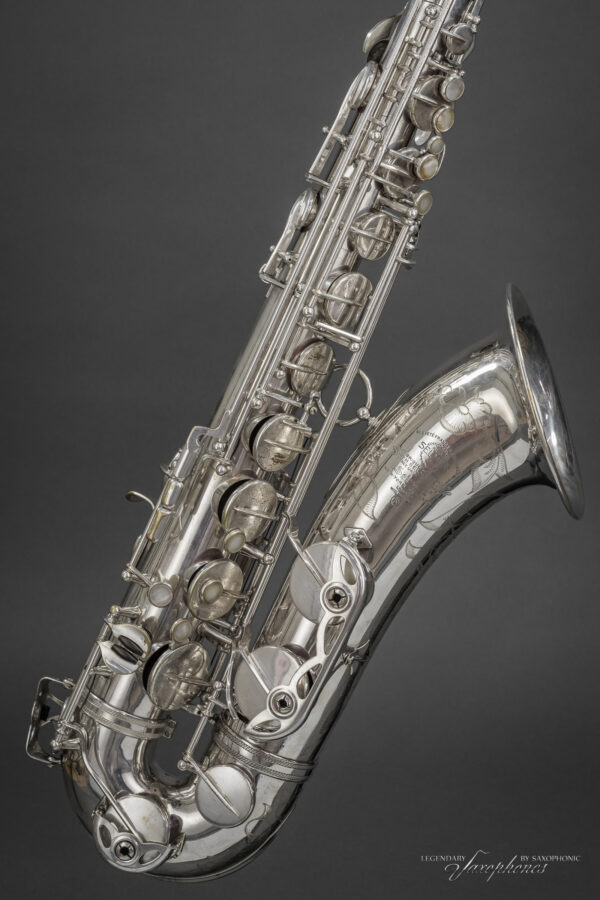 Tenor Saxophone SELMER Paris Mark VI 1958 versilbert silver-plated Gravur engraving 77xxx