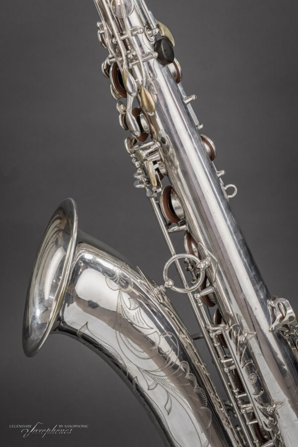 Tenor Saxophone SELMER Paris Mark VI 1958 versilbert silver-plated Gravur engraving 77xxx