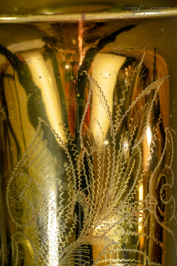 SEMER Paris Baritone Saxophone 1963 tief-A low A premium overhaul Gravur engraving 112xxx Becher bell detail