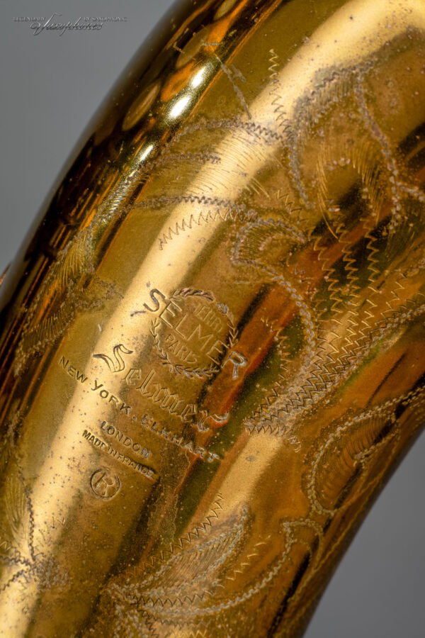 SEMER Paris Baritone Saxophone 1963 tief-A low A premium overhaul Gravur engraving 112xxx Becher bell