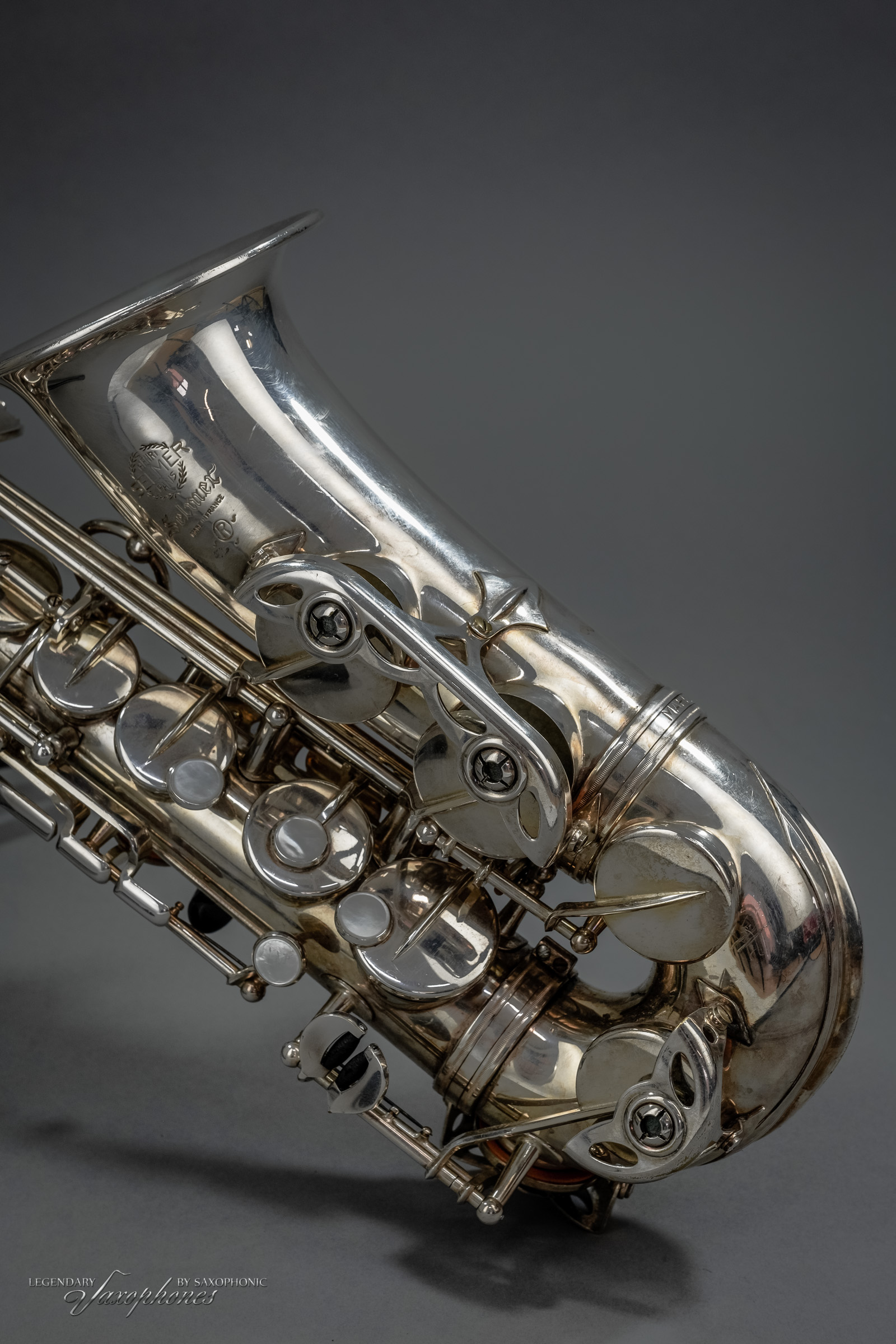 **Just sold** 1971 SELMER Mark VI Alto Saxophon, silverplated, 194xxx