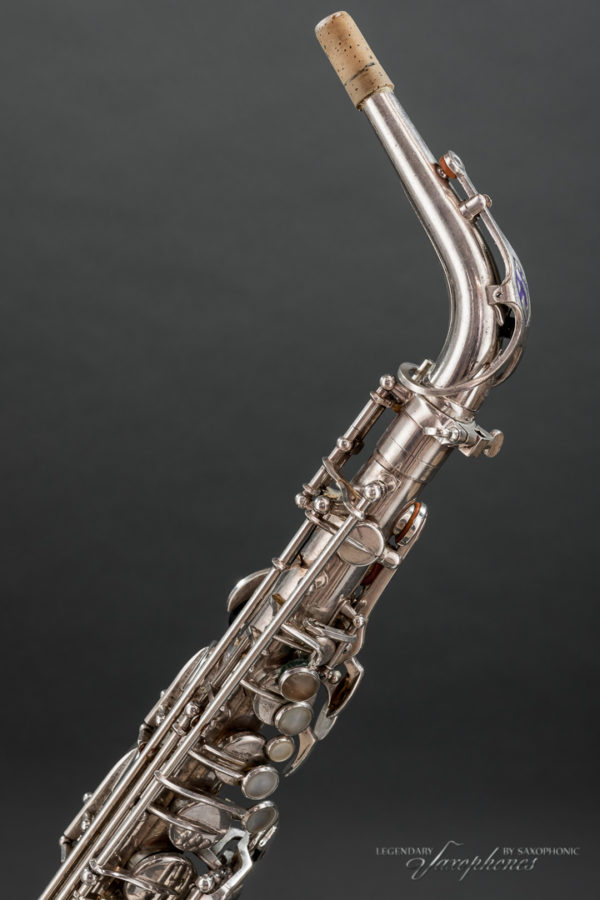 SELMER Mark VI Alt Saxophon 1971 versilbert silver-plated 195xxx