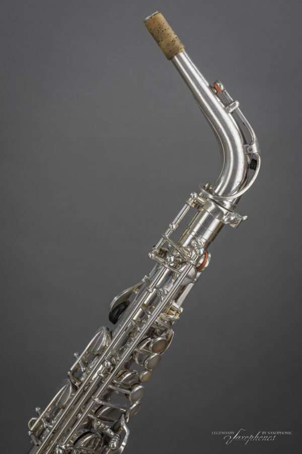 Alto Saxophone SELMER Mark VI 1971 silver-plated versilbert 195xxx