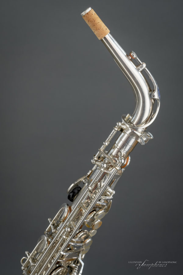 SELMER Mark VI Alt Saxophone 1973 versilbert silver-plated S-Bogen neck 218xxx