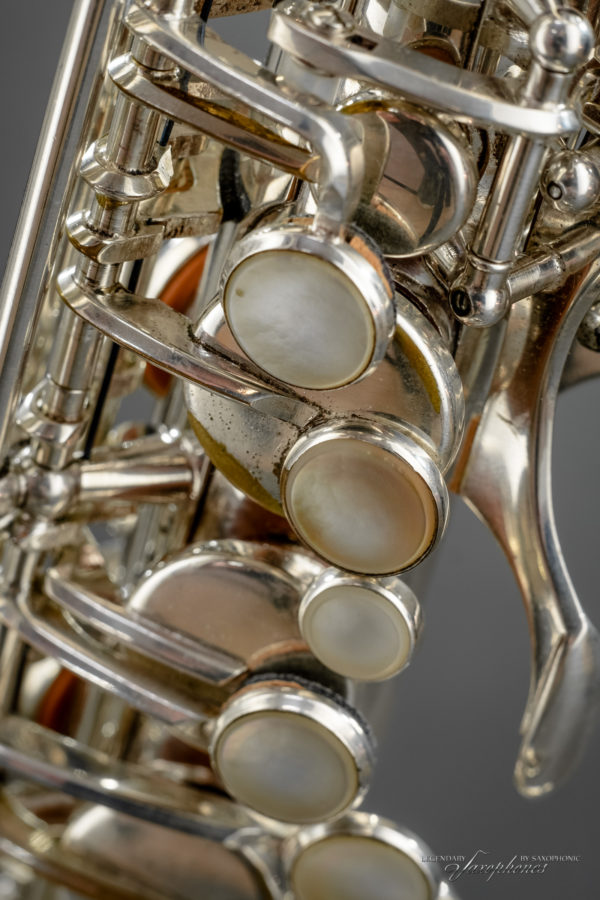 SELMER Mark VI Alt Saxophon versilbert silver-plated 218xxx