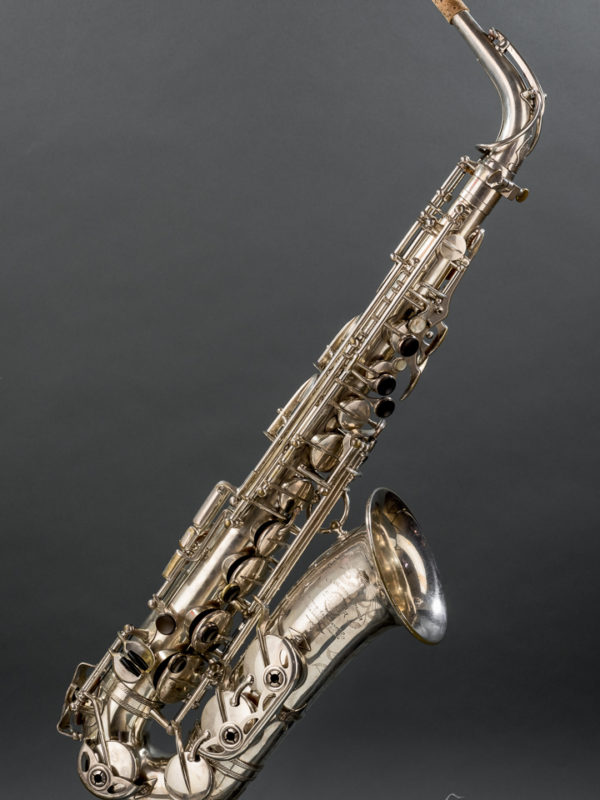 SELMER Balanced Action Alto Saxophone 1945 engraving Gravur versilbert silver-plated 32xxx