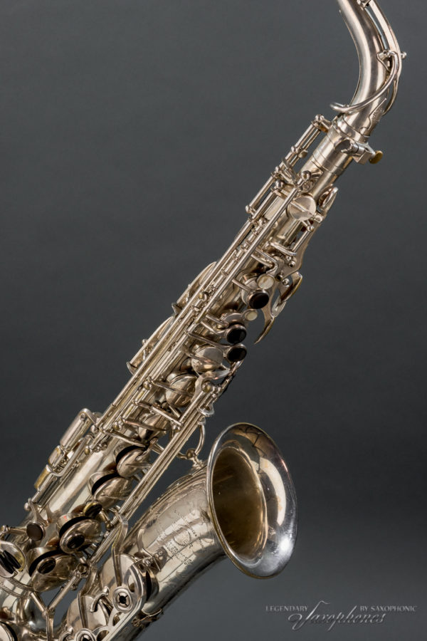 SELMER Balanced Action Alto Saxophone silver-plated versilbert engraving Gravur 1946 32xxx