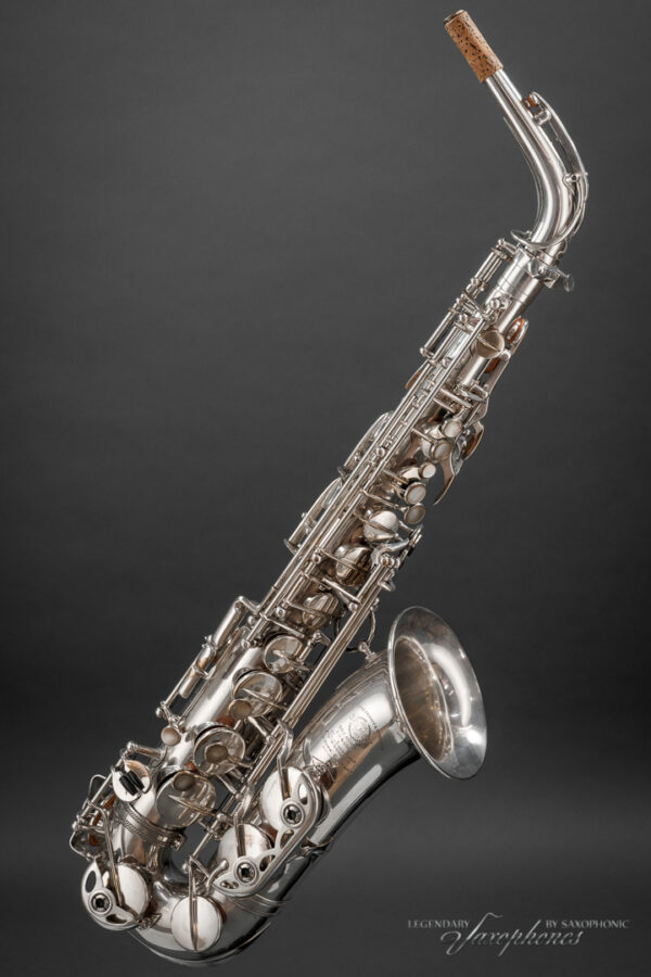 SELMER Super Balanced Action SBA Alto Saxophone 1948 silver-plated versilbert 37xxx