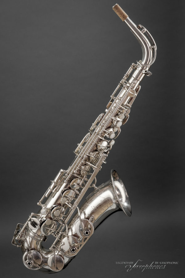 SELMER Super Balanced Action SBA Alto Saxophone 1952 silver-plated versilbert 48xxx