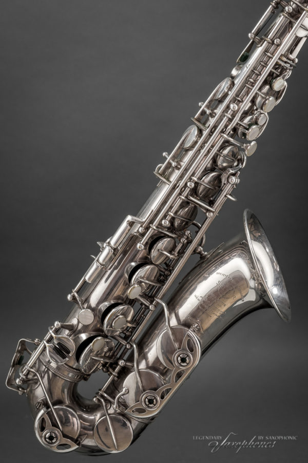 SELMER Super Balanced Action SBA Alto Saxophone silver-plated versilbert 1953 52xxx