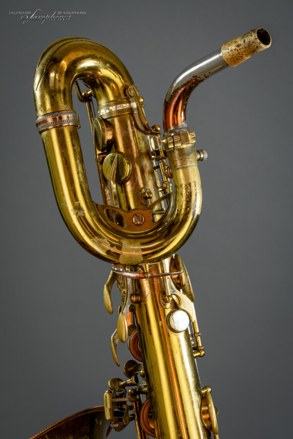 SELMER Mark VI Bariton Saxophon 1967 Gravur engraving US version 142xxx S-Bogen neck