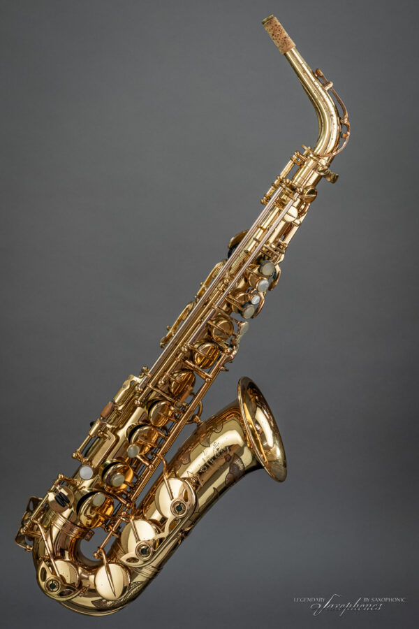 SELMER Paris Alt saxophone Mark VI 1966 lackiert lacquer Gravur engraving high F# hoch-F# Vertical Stamp 141xxx