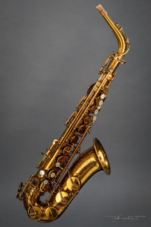 Alto Saxophone SELMER Paris Mark VI original lacquer Originallack engraving Gravur firsthand Erstbesitz 1957 73xxx