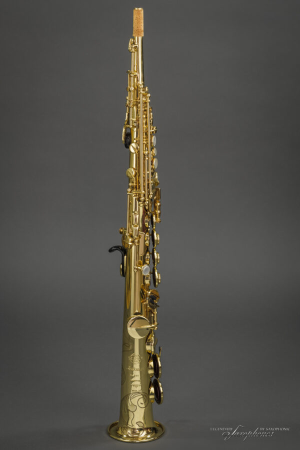 Soprano Saxophone SELMER Paris Mark VI 1979 lacquer lackiert engraving Gravur high F# hoch F# 299xxx