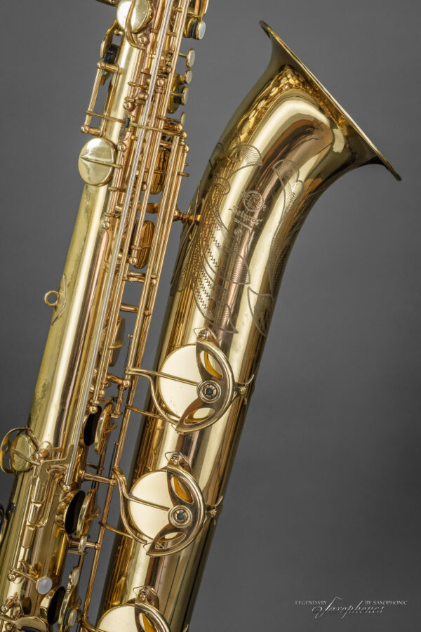 Baritone Saxophone SELMER Paris Mark VI lacquer lackiert 1973 engraving Gravur low-A tief-A 215xxx