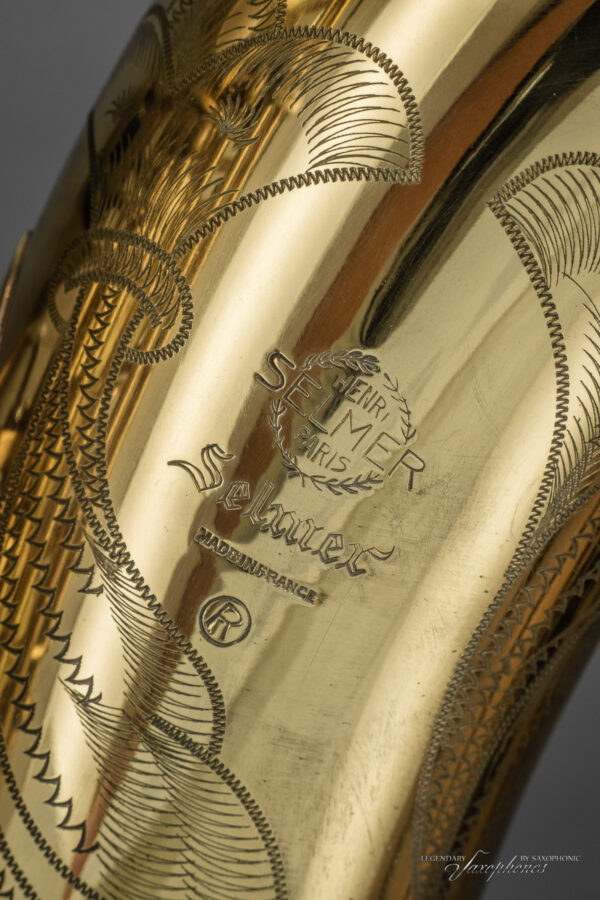 Baritone Saxophone SELMER Paris Mark VI lacquer lackiert 1973 engraving Gravur low-A tief-A 215xxx