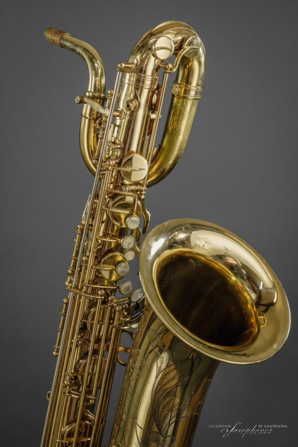 Baritone Saxophone SELMER Paris Mark VI lacquer lackiert 1973 engraving Gravur low-A tief-A 215xxx