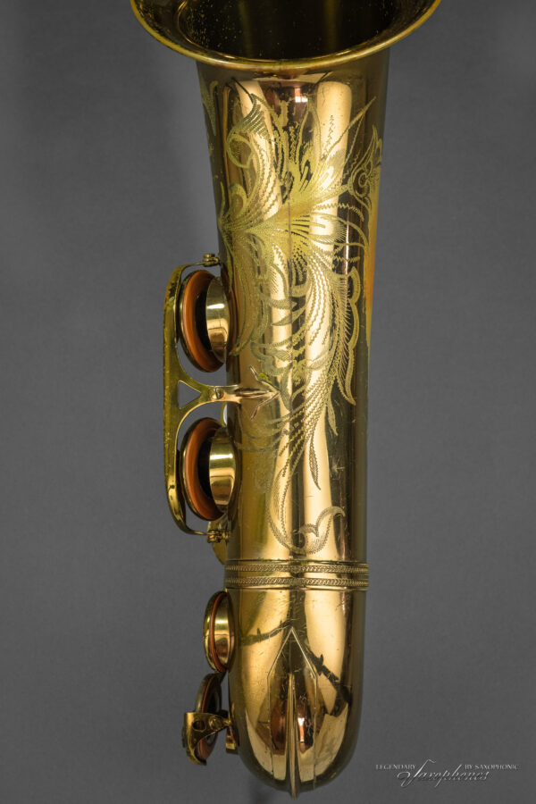 Tenor Saxophone SELMER Paris Mark VI US version dark gold lacquer dunkelgoldener Lack Profi-Horn Player's Horn Gravur engraving 1955 60xxx