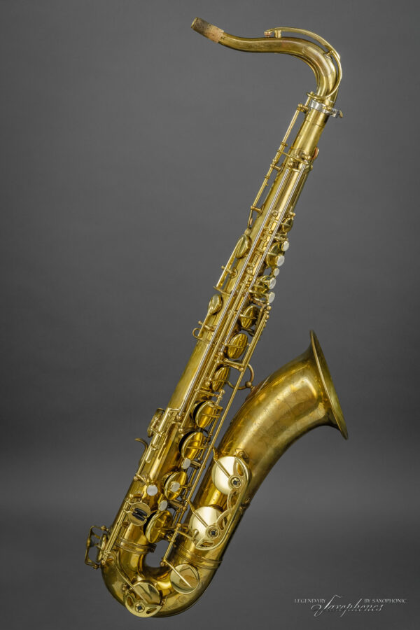 Tenor Saxophone SELMER Paris Super Action SBA engraving Gravur without lacquer ohne Lack 1952 49xxx