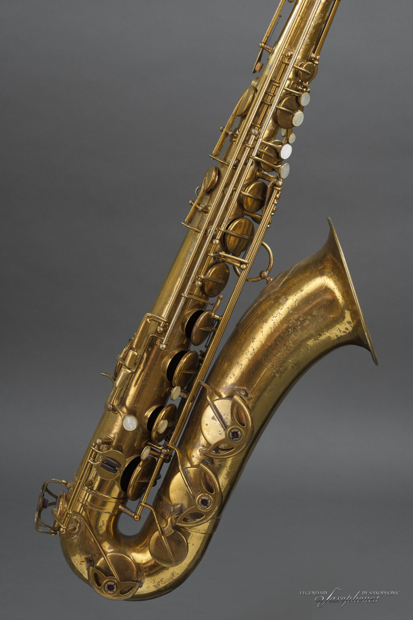 Tenor Saxophone SELMER Paris Balanced Action BA lackiert lacquered gold-plated neck vergoldeter S-Bogen 1937 23xxx