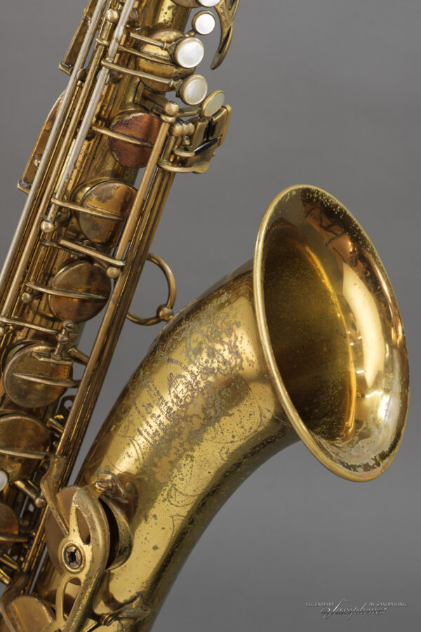 Early 1955 SELMER Paris Mark VI Tenor Saxophone, beautiful dark lacquer, only 2 previous owners, 58xxx