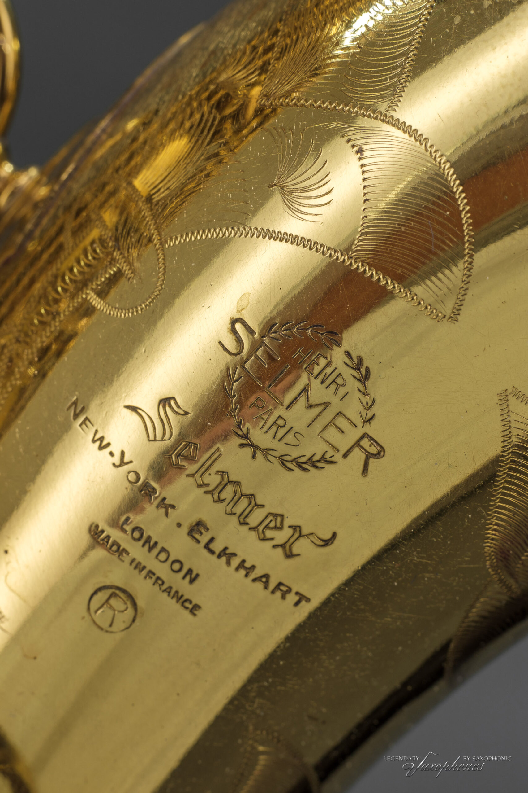 Tenor Saxophone SELMER Paris Mark VI lackiert lacquered Gravur engraving high F# hoch-F# 1965 122xxx