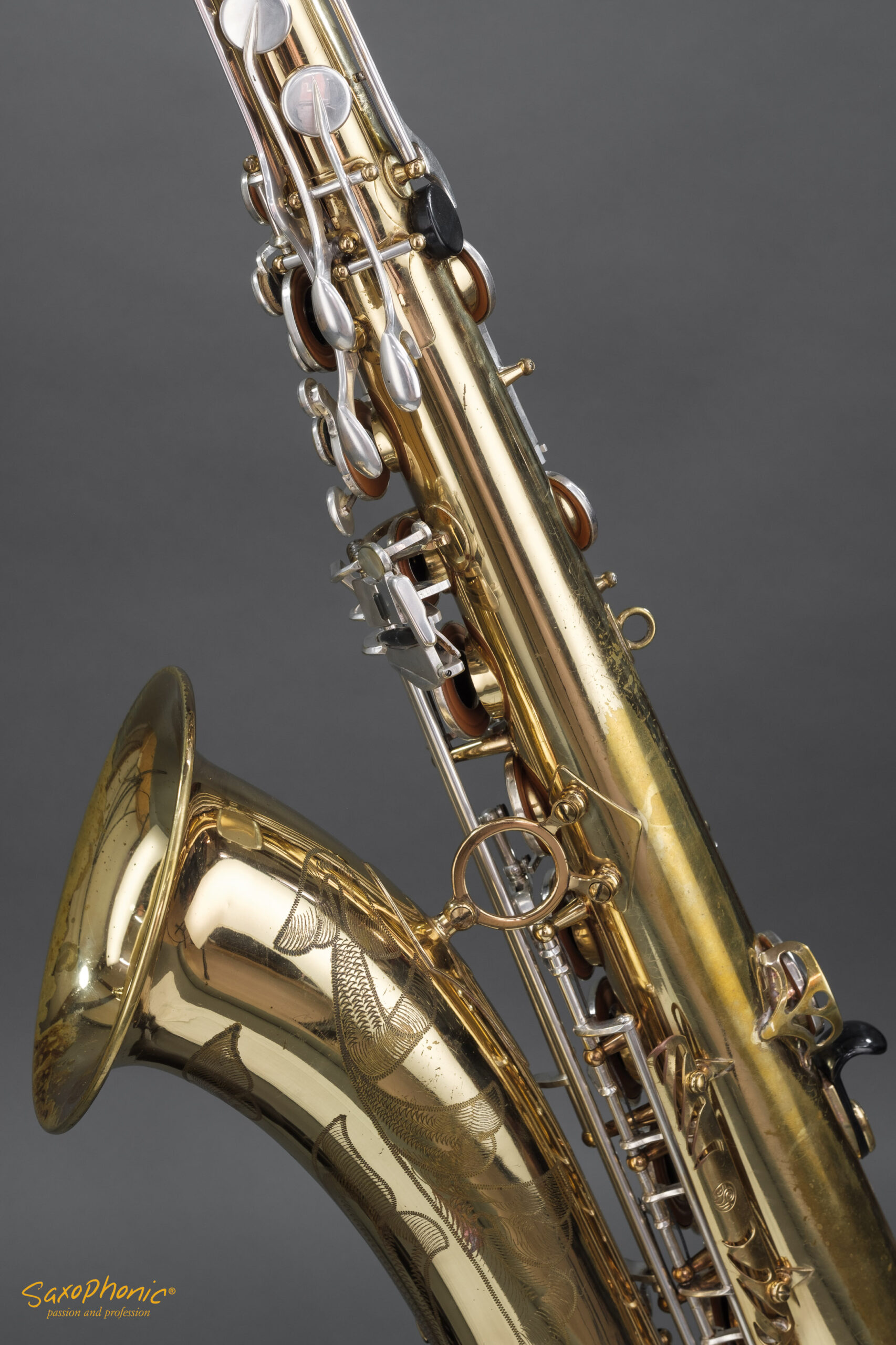 1979er SELMER Mark VII Tenorsaxophon, seltenes Bi-Color -Modell, ehemaliges Profi-Horn, 292xxx
