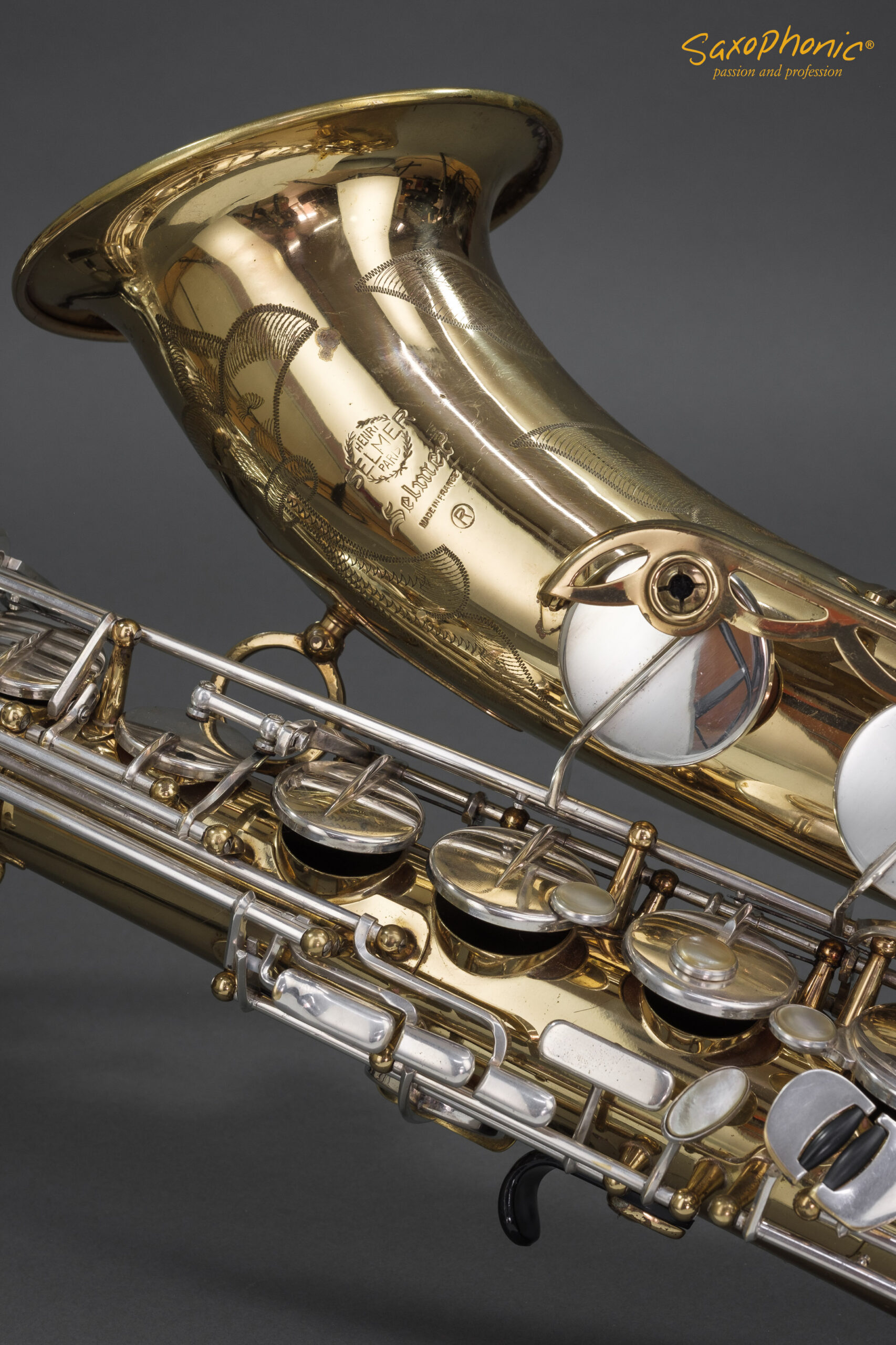 Tenor Saxophone Selmer Paris mark 7 Mark VII Bi-Color 1978 engraving Gravur 293xxx