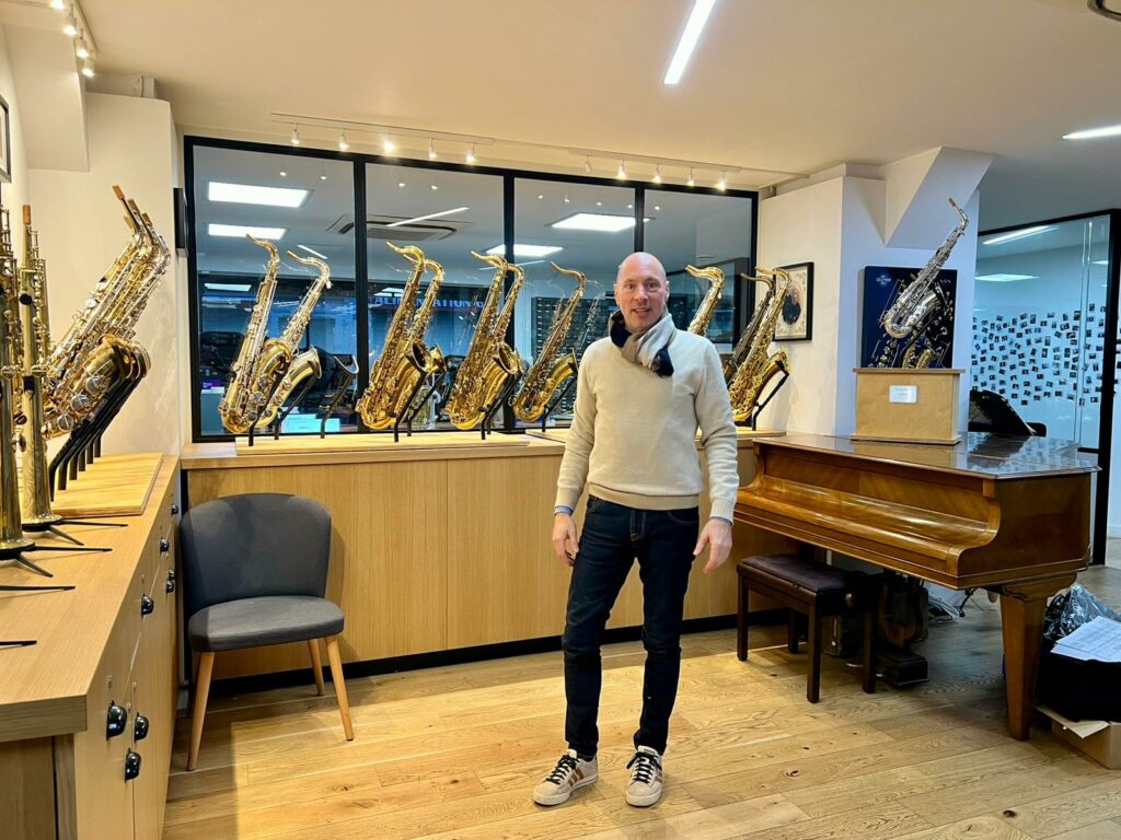 Henri SELMER Paris ReWIND Days SELMER Vintage Saxophone Sale Reiner Diehl SELMER Showroom Paris