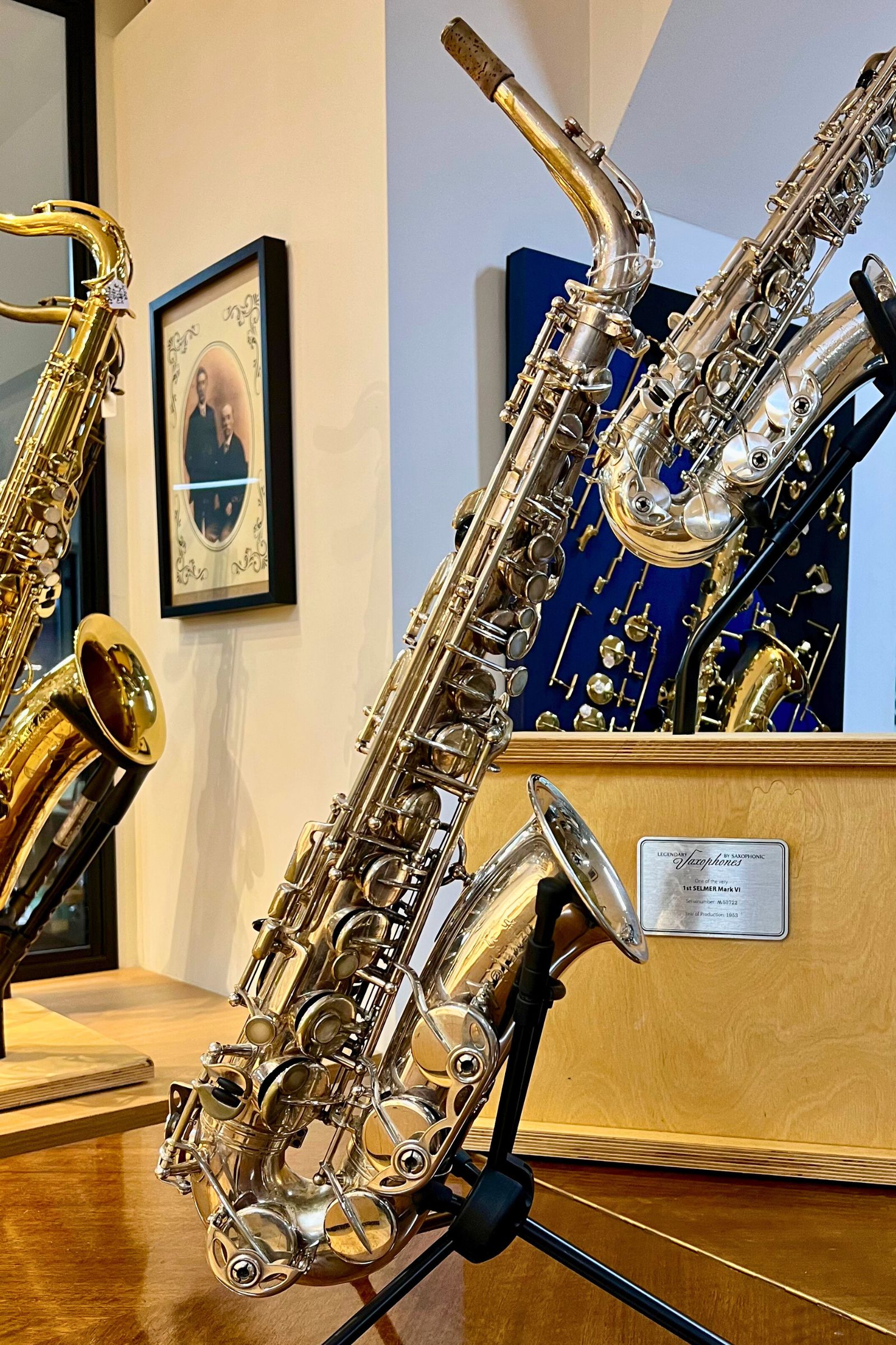 1968 SELMER Mark VI Alto Saxophone, silver-plated, high F#, 150xxx