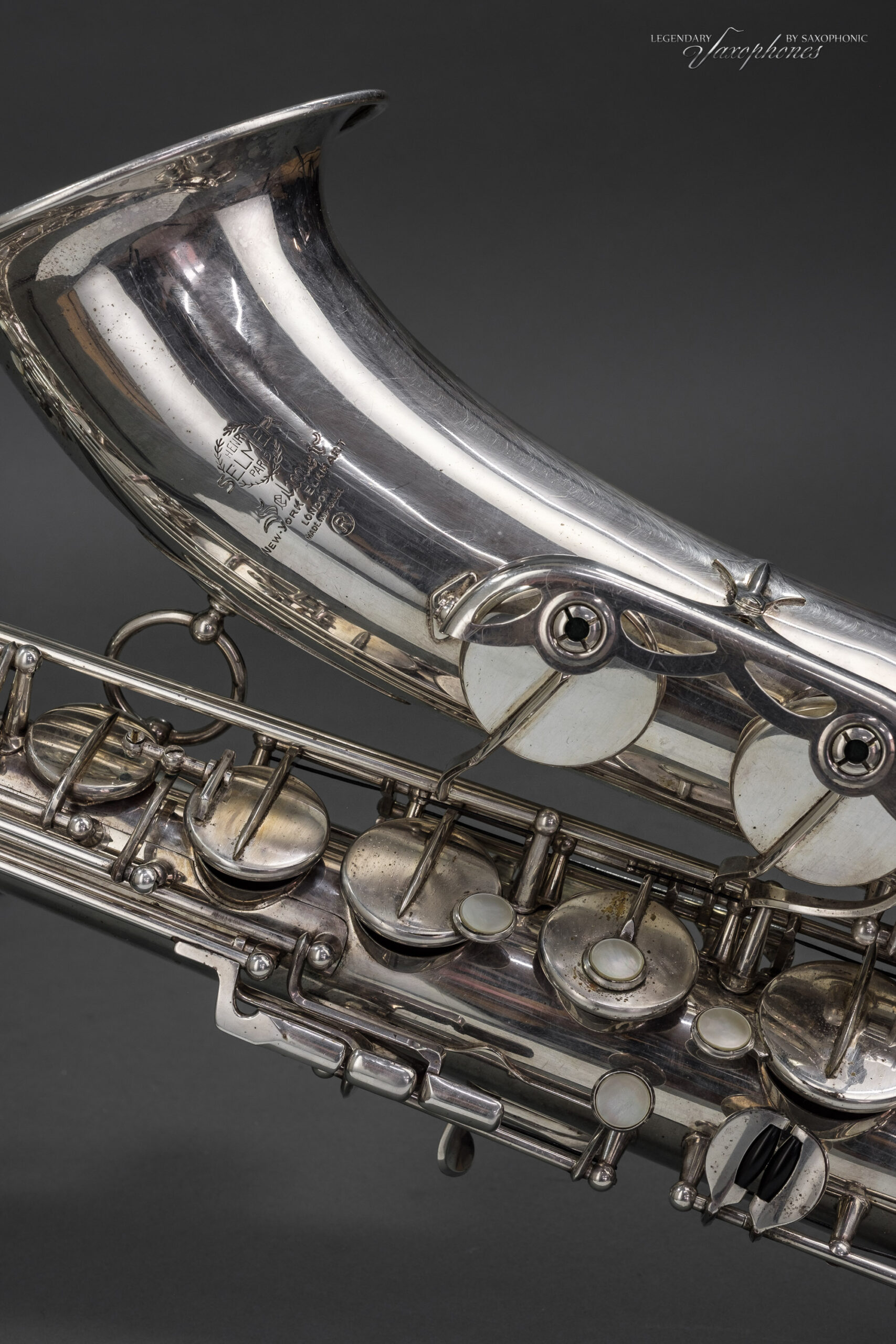 Tenor saxophone SELMER Paris Mark VI versilbert silver-plated 1962 #98447