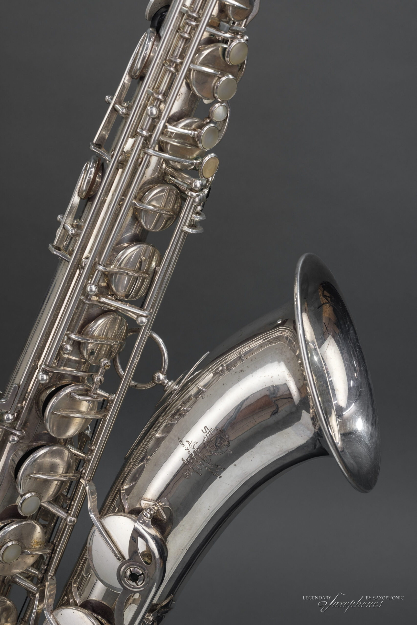 Tenor saxophone SELMER Paris Mark VI versilbert silver-plated 1962 #98447